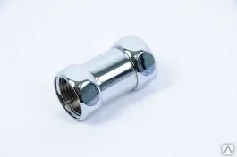 фото Соединение прямое с двумя накидными гайками 3/4"