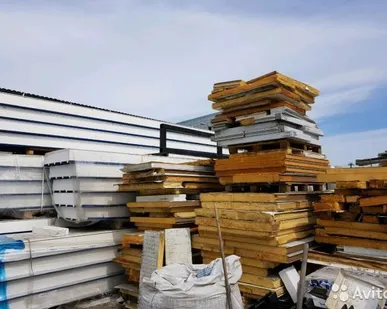 фото Сэндвич панели ппу60 б/у, 2,31 м