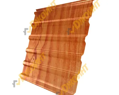 фото Профнастил МП-20 0,5 Printech Norwegian Pine (Норвежская сосна)