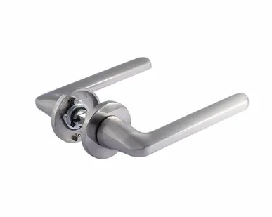 фото Дисма Ручка дверная Slim 134А матовый никель