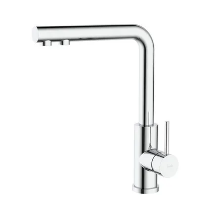 Фото №0 Смеситель для кухни Iddis Rule с фильтром RULSBLFi05