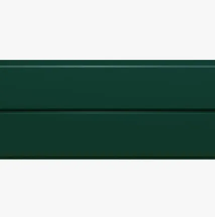 Фото №0 Сайдинг Фасадная панель «Софит» Premium, 0.5 мм RAL 6026, Зеленый опал