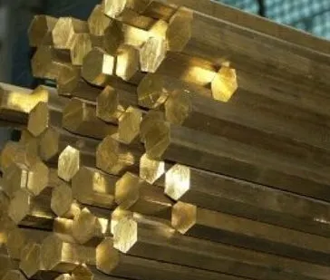 фото Шестигранник латунный 10 Л63, ЛС59-1, ЛС59-2, ЛС58-2, ЛЖС58-1-1
