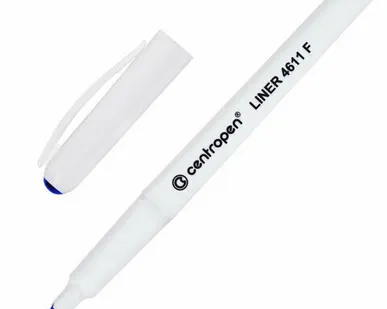 фото Линер (Centropen) 0,3 мм невысыхаемый, синий 4611
