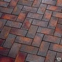 Фото №0 Брусчатка тротуарная клинкерная Gala Ferrum Код FK P409KF