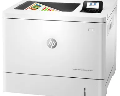 фото Принтер лазерный HP Color LaserJet Enterprise M554dn, цветн., A4, серый..