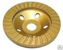 фото Чашка алмазная зачистная 125*22.2мм ЕРМАК TURBO 664-057 G