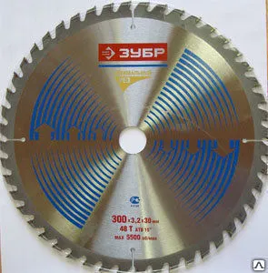 Фото №0 Диск пильный ЗУБР "Оптимальный рез" по дереву, 250х32мм, 40Т