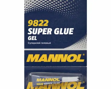 фото Клей гелевый (GEL SUPER GLUE) 3гр 2457 MANNOL