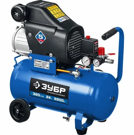 Фото №0 Компрессор воздушный, 320 л/мин, 50 л, 2200 Вт, ЗУБР
