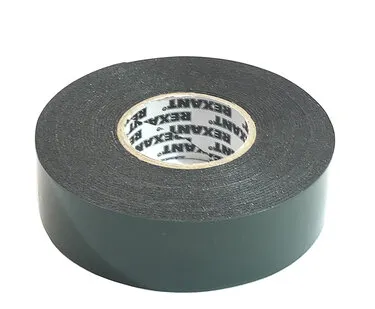 фото Двухсторонний скотч REXANT, черная, вспененная ЭВА основа, 25 мм, ролик 5 метров