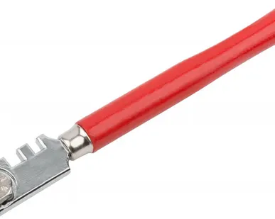 фото Стеклорез шестироликовый с деревянной рукояткой