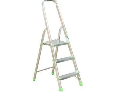 фото Стремянка алюминиевая Бибер 3-х ступенчатая 98003