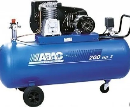 Фото №0 Ременной двухступенчатый масляный компрессор B4900/200 CT4