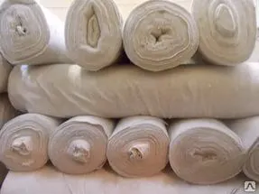 Фото №0 Полотно холстопрошивноеХПП ш. 160см (2,5мм) частопрошивное белое 180 гр/м2