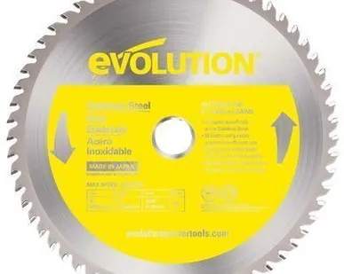 фото Диск пильный Evolution EVOBLADE230SS 230х25,4х1,8х60 по нержавеющей стали.