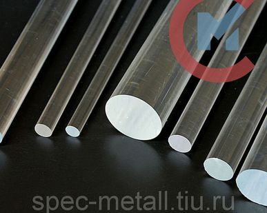 фото Стержень из экструзионного оргстекла 70 мм