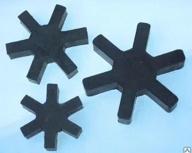 фото Звездочка для муфт 4-х лучевая полиуретановая 6,3 Нм