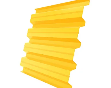 фото Профнастил Н-60 0,45 RAL 1018 цинково-желтый 2 м