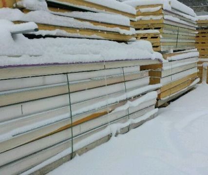 Фото №0 Сэндвич панели PIR 60 мм кровельные, 4,03 м