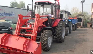 фото Экскаватор-бульдозер погрузчик ЭБП-9 ПФН-0,9М с ковшом 0,55 м3 на базе 92П