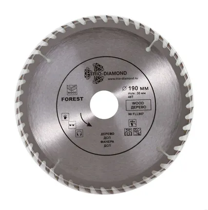 Фото №0 Диск пильный по дереву 48T 190мм