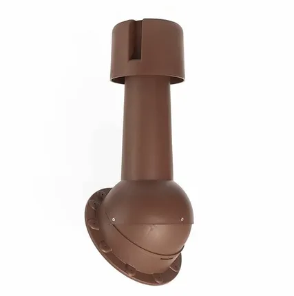 Фото №0 Комплект кровельного выхода для плоской кровли Seam 110 is цвет коричневый