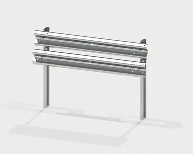 фото Дорожное двухъярусное ограждение 11-ДО