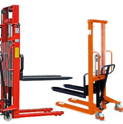 Фото №0 Штабелер ручной (1,5 т) с высотой подъема 1,6 м