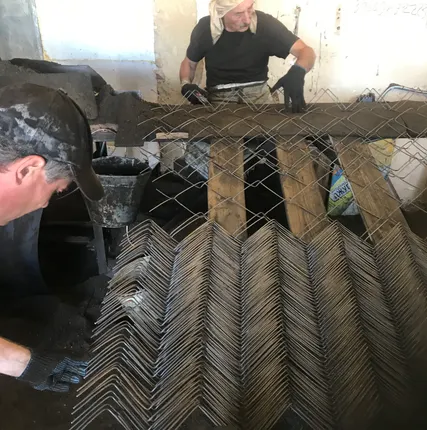 Фото №3 Сетка рабица Мараловодческая из проволоки 4мм и 5мм