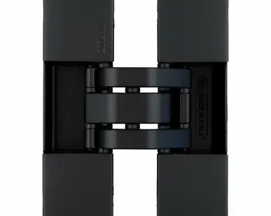 фото Скрытая петля универсальная OTLAV INVISACTA 3D 120x30 мм черная