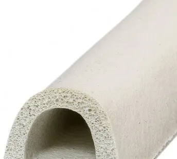 фото Уплотнитель SILA Уплотнитель резиновый SILA D-профиль 6 м белый