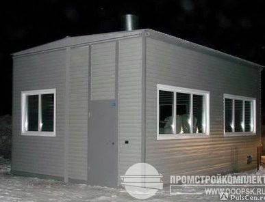 фото Модульное здание котельной 7,25х5,25х4,05м