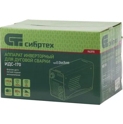 Фото №3 Аппарат инверторный дуговой сварки ИДС-170 Сибртех