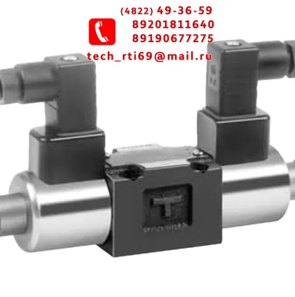 Фото №0 Гидрораспределители D3W 2(6,4,1,8,9) C..., D3W 20(26) B(H)... Ду = 10 мм. Двух- и одностороннее электромагнитное управление