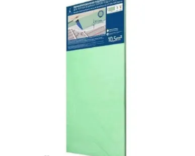 фото Подложка гармошка 1.5мм SOLID 10.5м2 10*1.05 SPC,WPC,LVT Зеленая