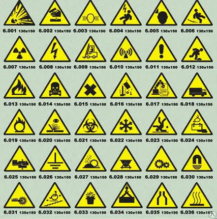 Фото №0 Знак безопасности (200х200) М-14