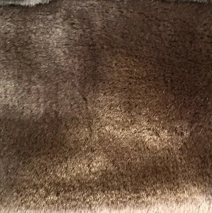 Фото №0 Искусственный мех под кролика 570 г/м2, ворс 17 мм, коричневый