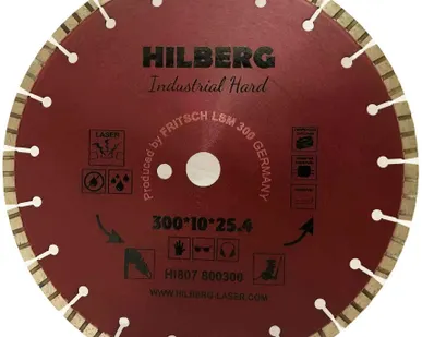 фото Алмазный диск Hilberg Industrial Hard д. 300 мм