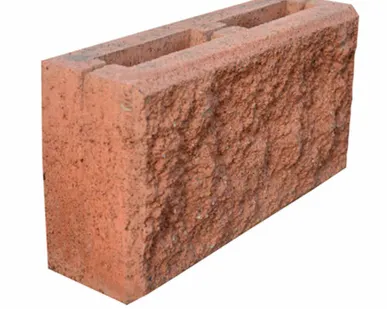 фото Кирпич колотый коричневый (390х190х120мм)
