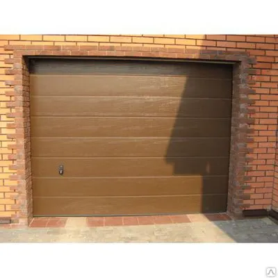 Фото №0 Полотно ворот RenoMatic Micrograin, M-гофр, RAL9016, тяга привода FS 10L