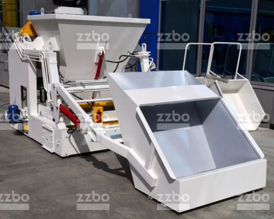 фото Передвижной вибропресс с ковшом ZZBO