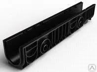 фото 8024 Канал пластиковый усиленный с метал.насадками 1000х145х185