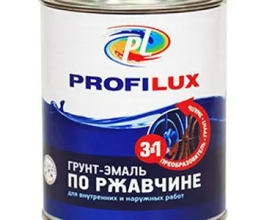 фото Грунт эмаль по ржавчине 3 в 1 серая 2.7 кг (Профилюкс)