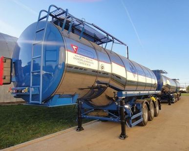 фото Полуприцеп-цистерна SF3B28 (964871,термос 150мм, обшивка нерж-ка)