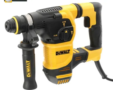 фото Перфоратор DeWalt D25333K / SDS-Plus, 950 Вт, 3.9 Дж, 3 режима работы