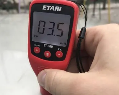 фото Толщиномер покрытий ET-600 с функцией памяти