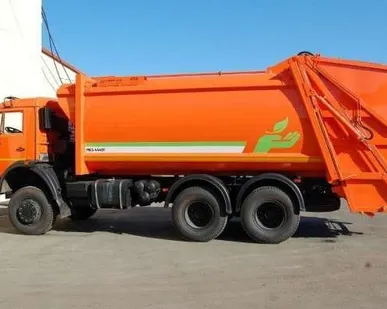 фото Мусоровозы с задней загрузкой МКЗ-44401 на шасси КАМАЗ-65111-3960-42
в