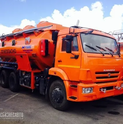 Фото №0 Автоцистерна АТЗ 46517 на шасси КАМАЗ-65115-23 (два отсека)