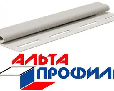 фото Планка финишная Альта-Профиль коричневая 3,66м